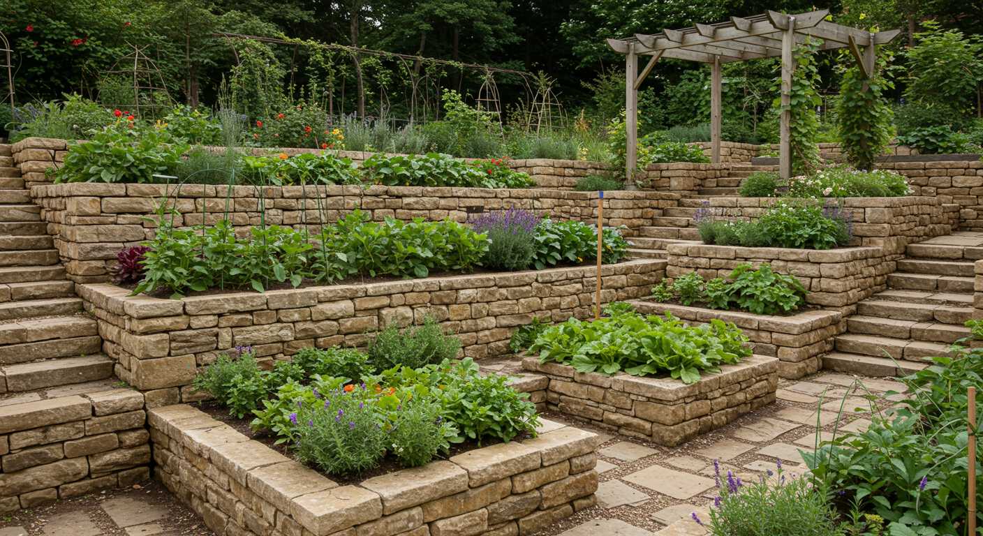 Террасирование для устройства сада и огорода