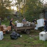 Вывоз крупногабаритного мусора с дачи