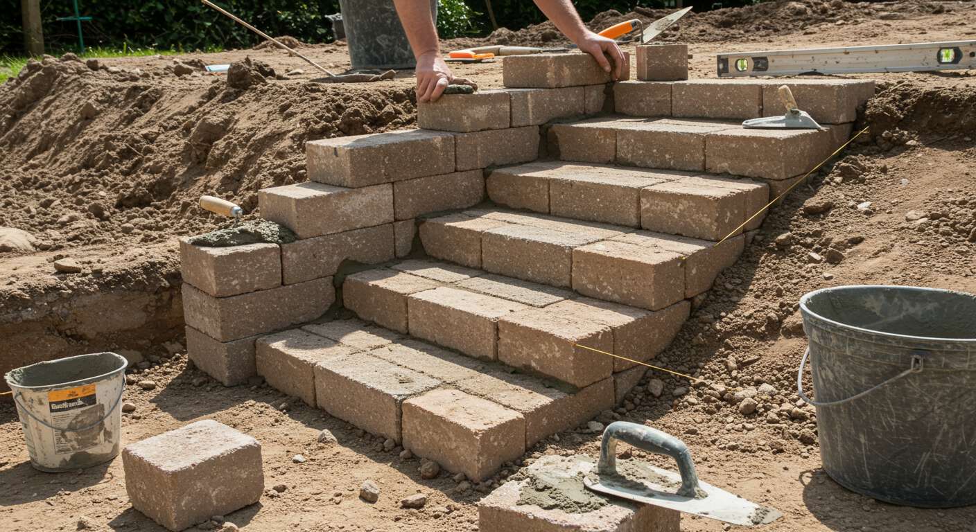 Как сделать лестницы при террасировании своими руками