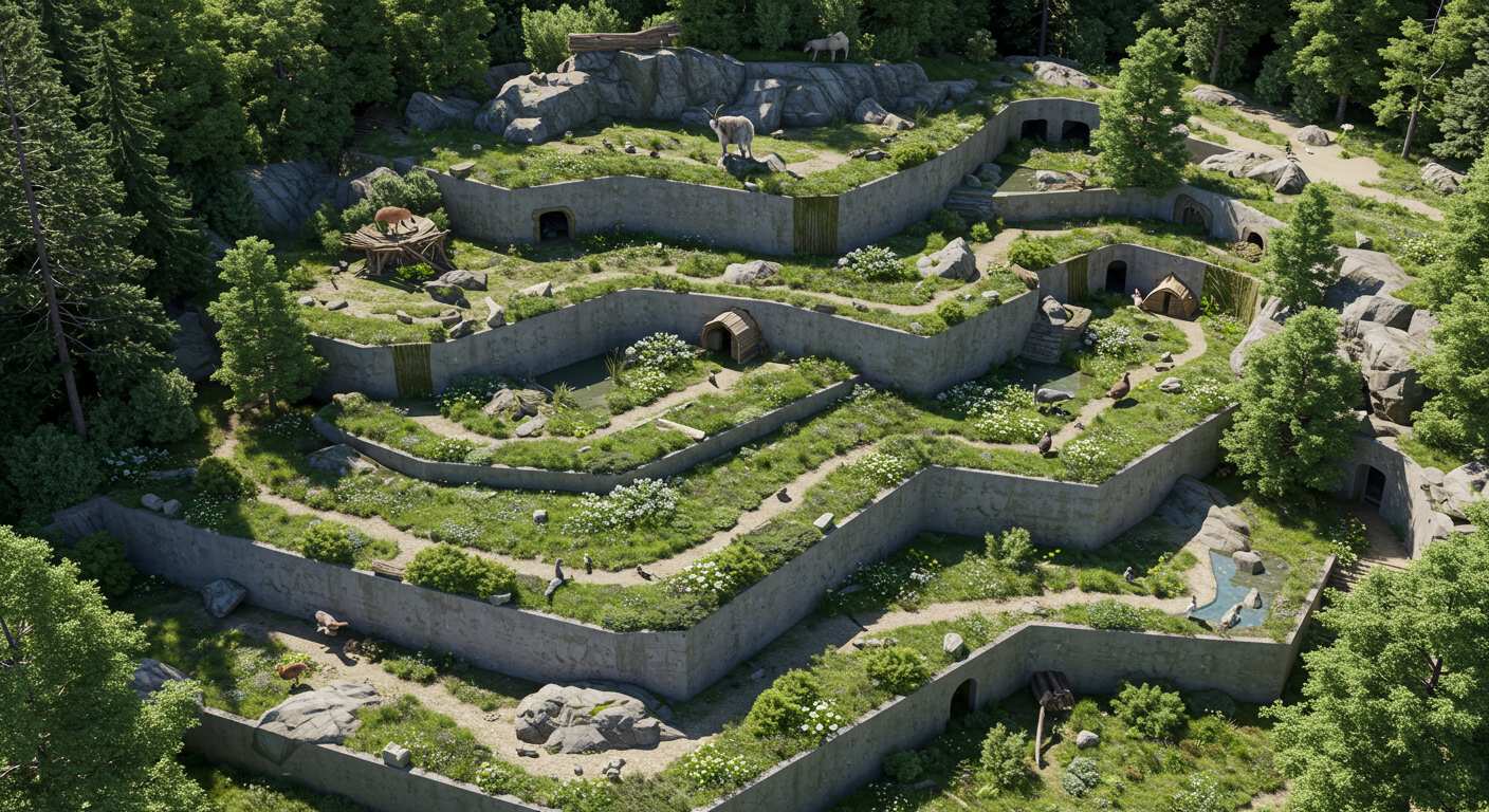 Террасирование и организация зоны для животных