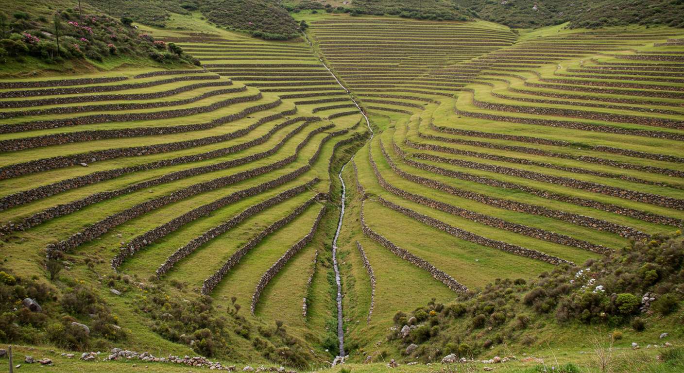 Террасирование и организация дренажных канав