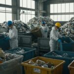 Сортировка и утилизация опасных отходов