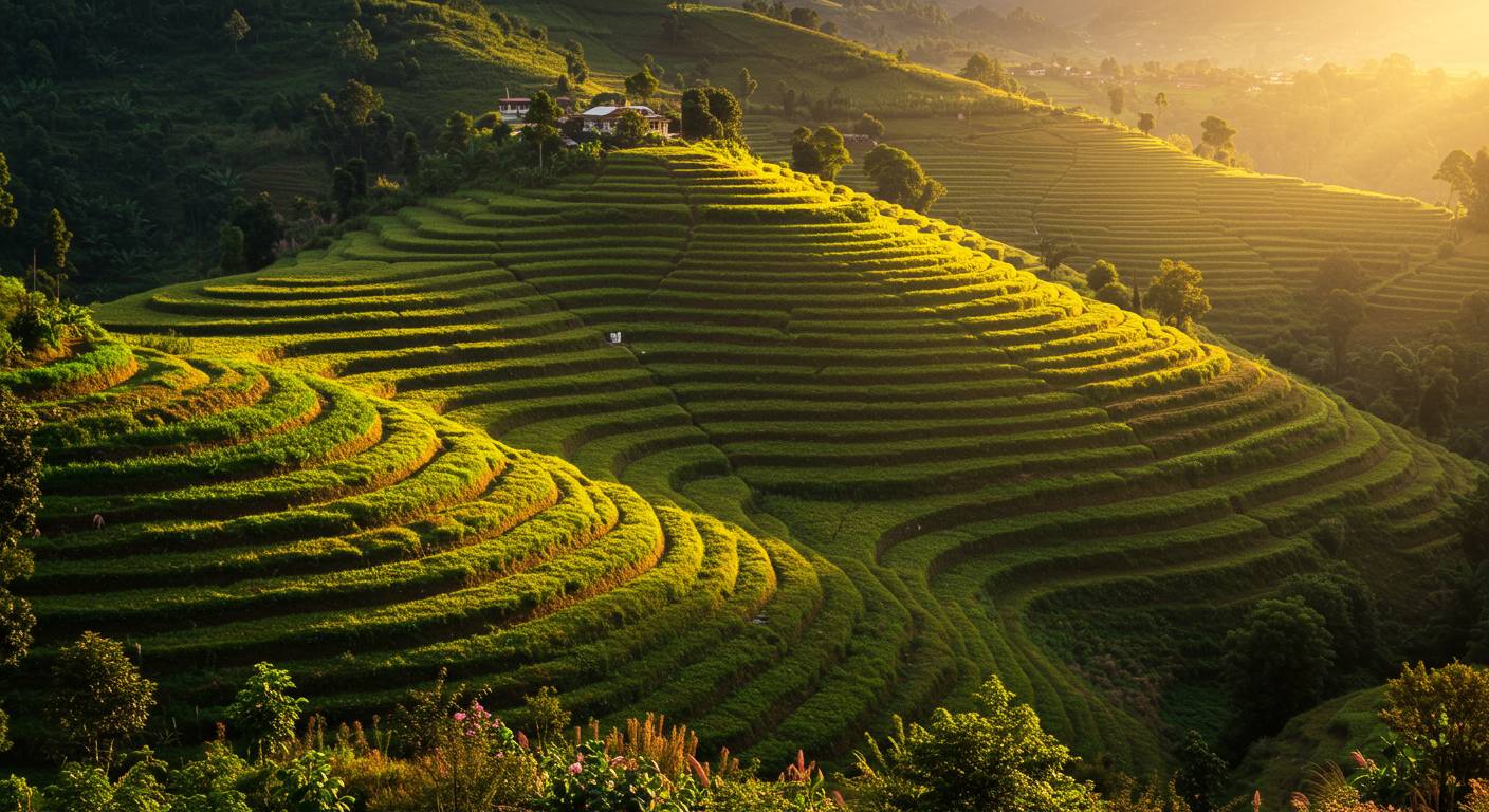 Террасирование и предотвращение размывания грунта