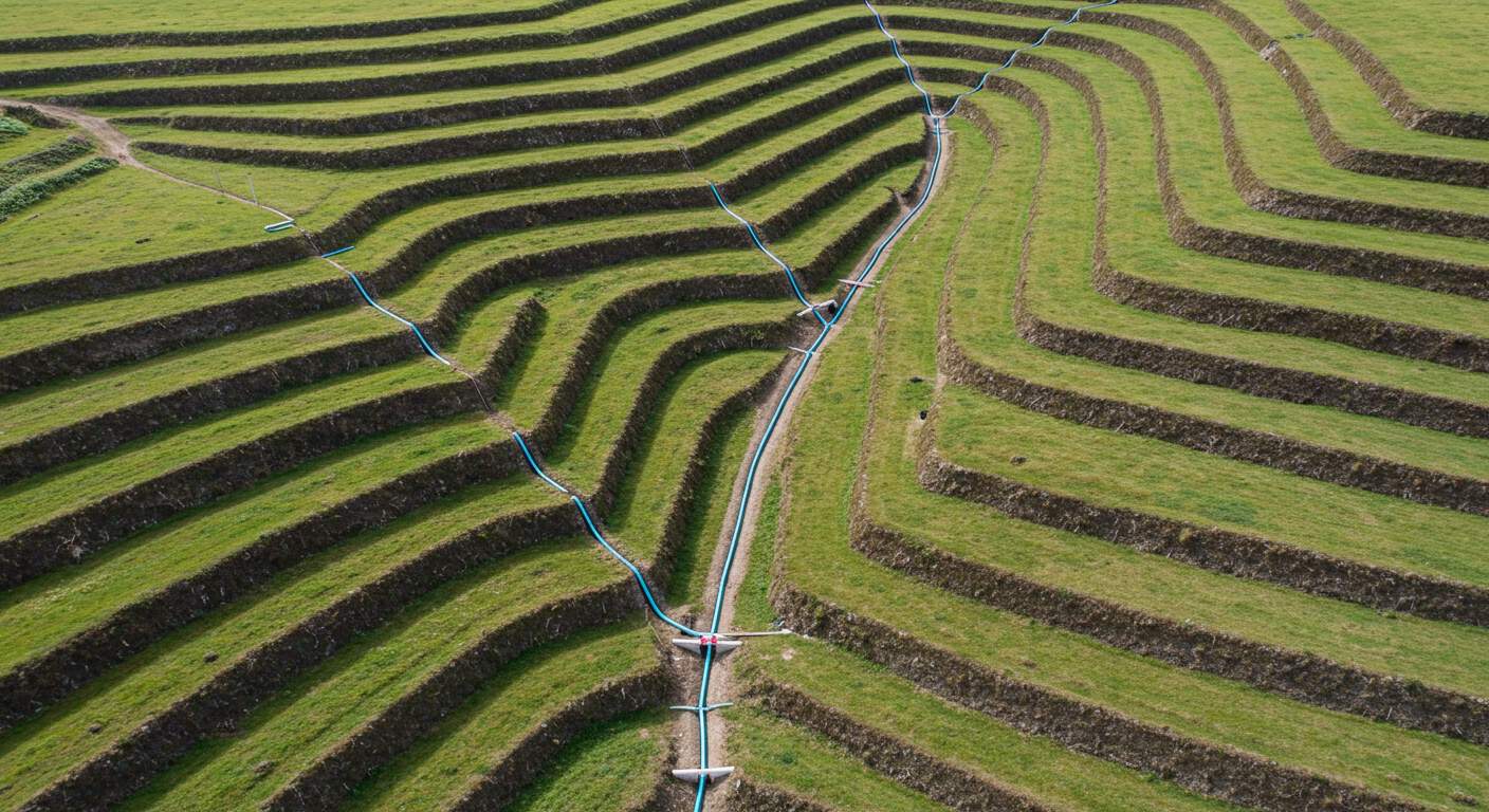 Дренажные системы при террасировании участка