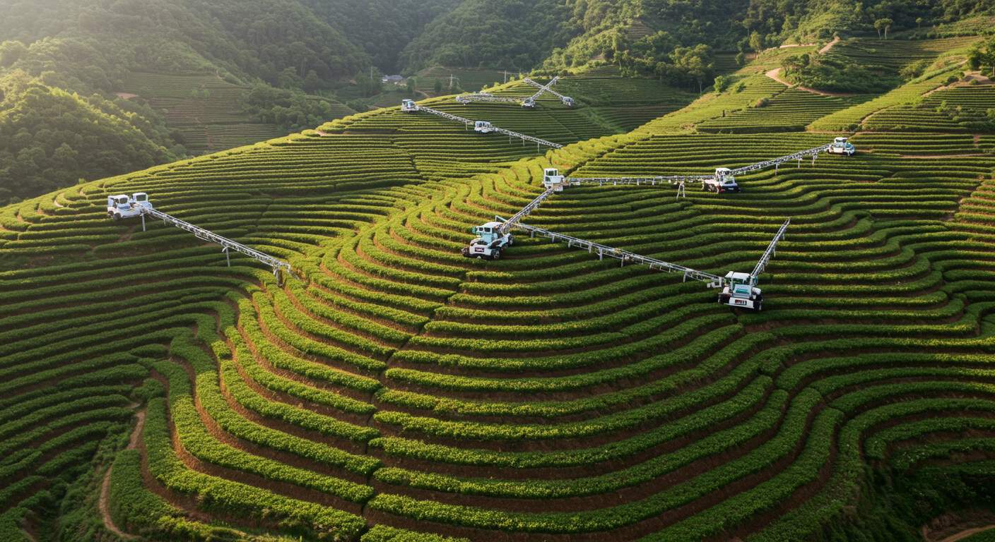 Террасирование и автоматизация ухода за участком
