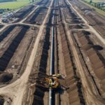 Траншеи под газопровод