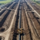 Траншеи под газопровод