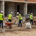 Удаление строительного мусора с участка