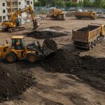 Вывоз чернозема после строительных работ