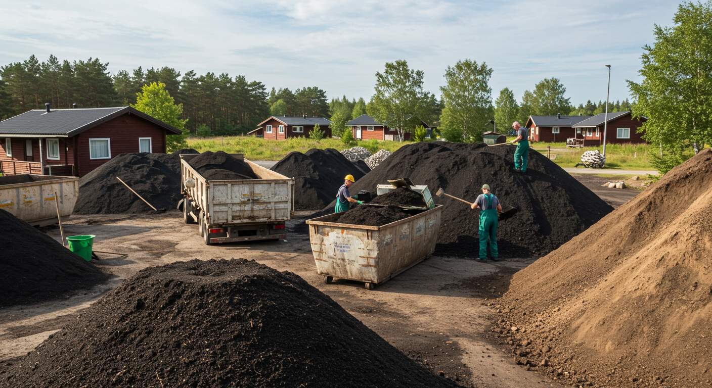 Утилизация чернозема с дачных участков
