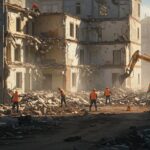 Демонтаж ненужных объектов и зданий