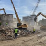 Удаление отходов после разборки зданий