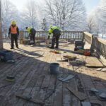 Услуги по восстановлению террас после зимнего периода