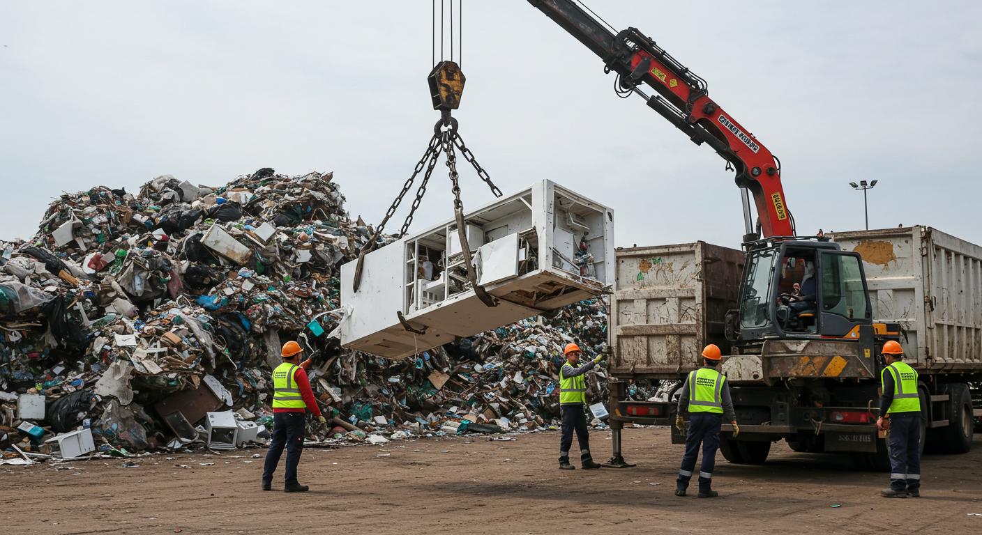 Вывоз крупногабаритных отходов