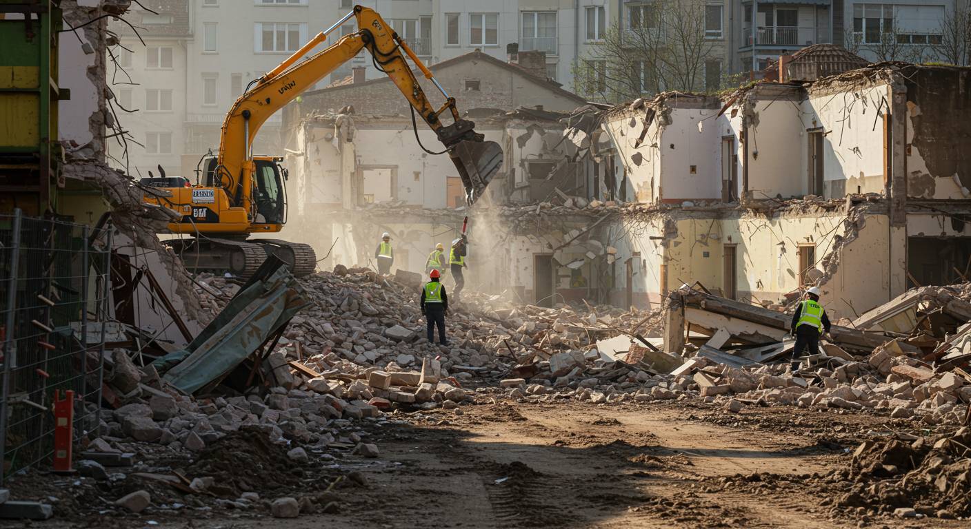 Демонтаж старых конструкций